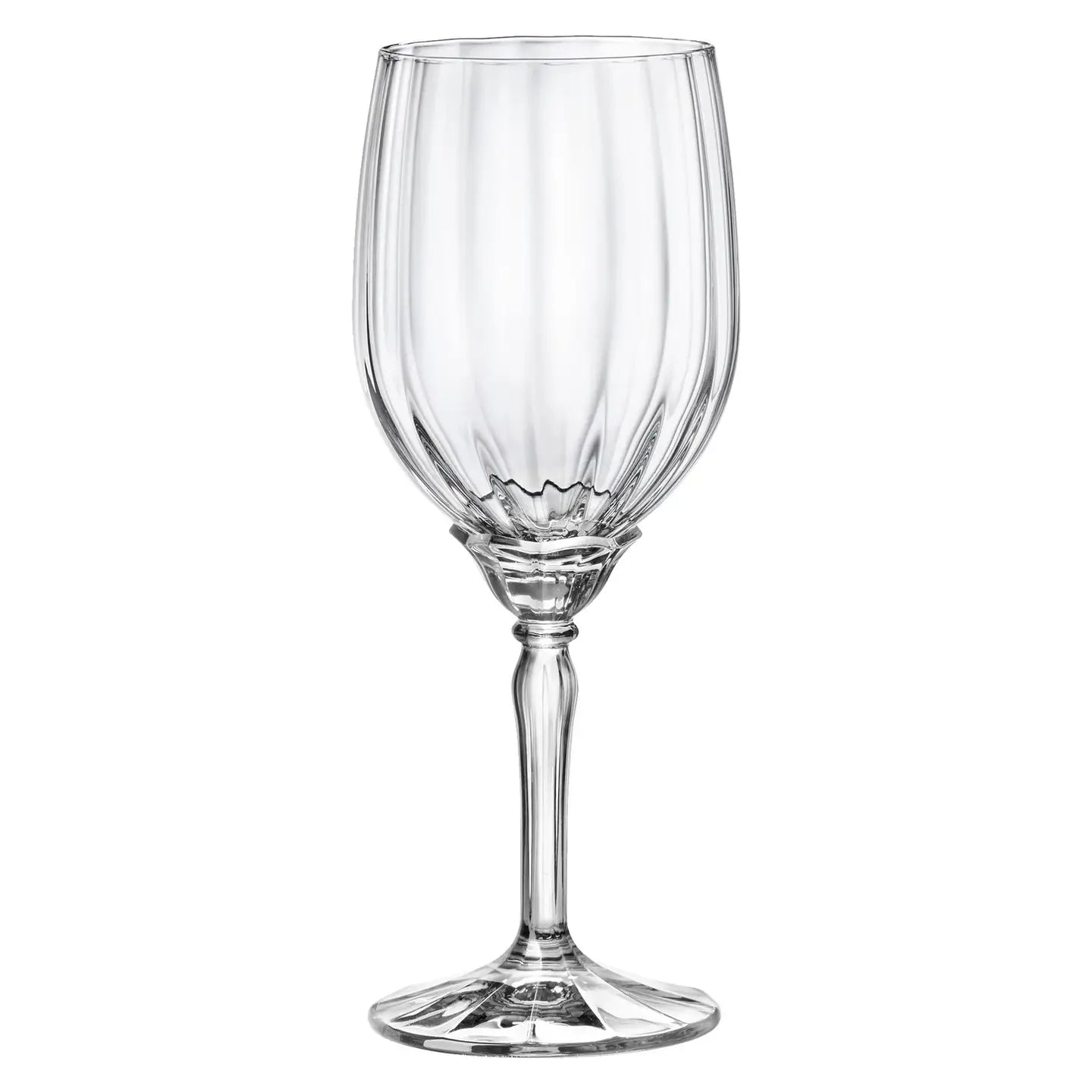 Florian Sculptural Wine Glass - By Bormioli Rocco