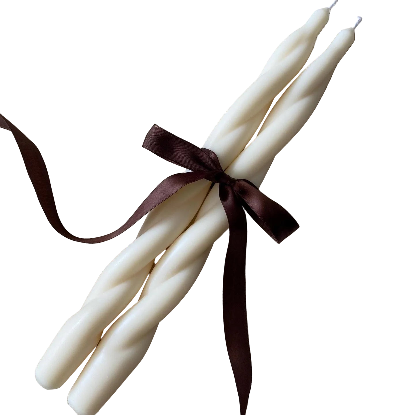 Twisted Taper Soy Wax Candle- Set of 2