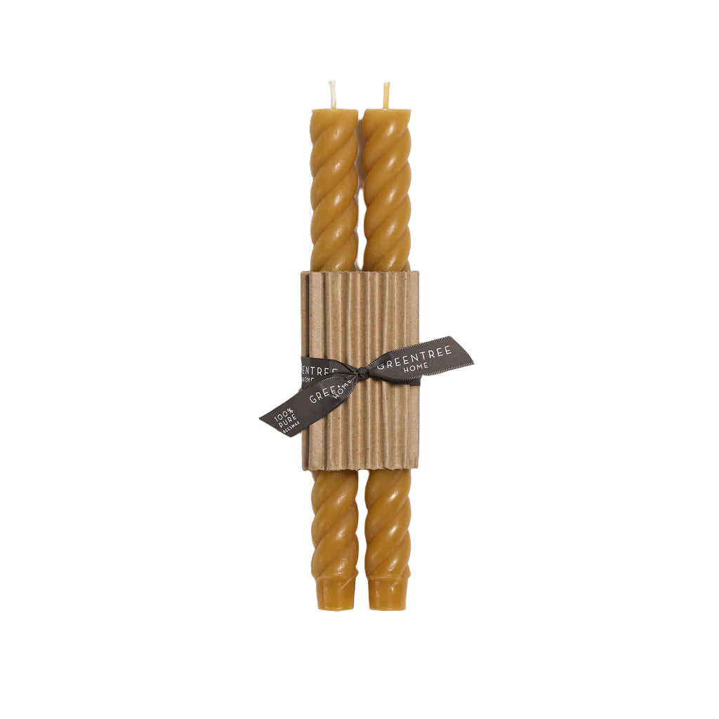 Greentree Home Candle Rope Tapers
