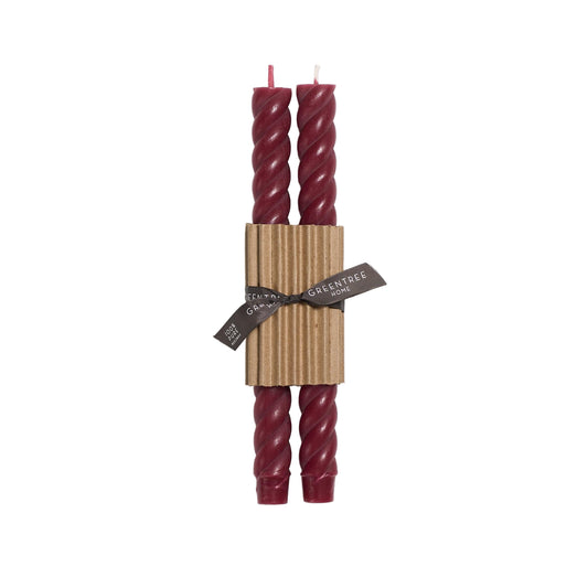 Greentree Home Candle Rope Tapers