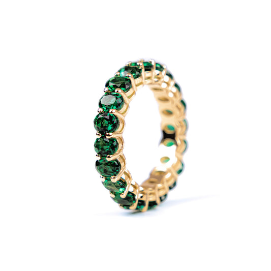 Emerald Eternity Band