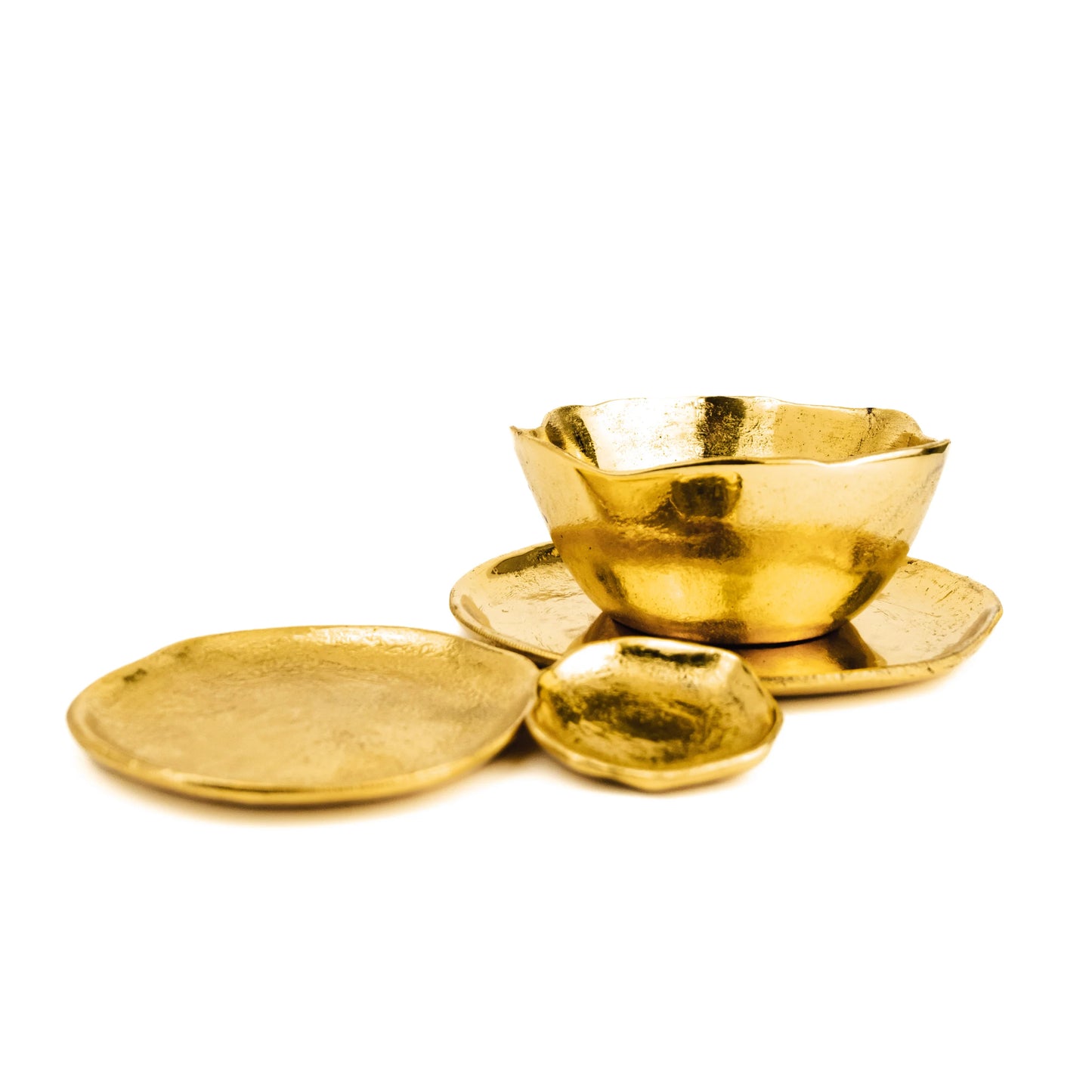 Dinner Plate- Brass