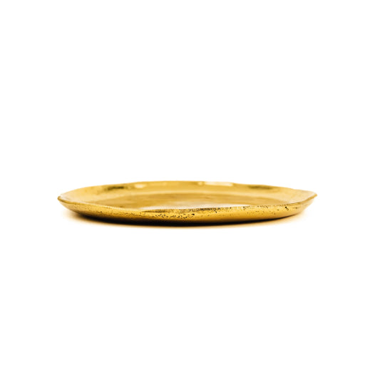 Aperitivo Plate- Brass