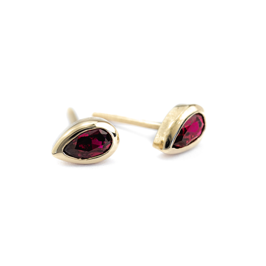 Marea Ruby Studs