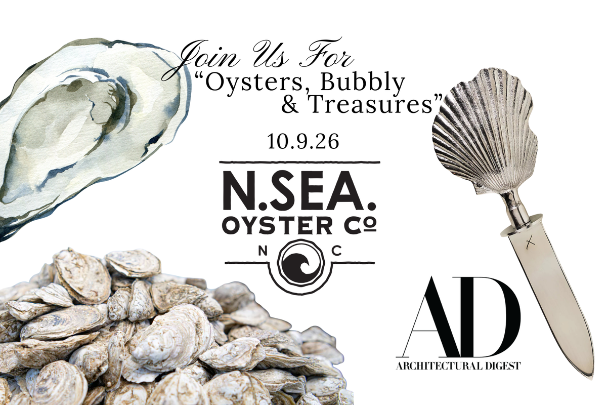 Oysters, Bubbly, & Treasures