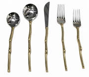 NEW: Olive Branch Flatware Set