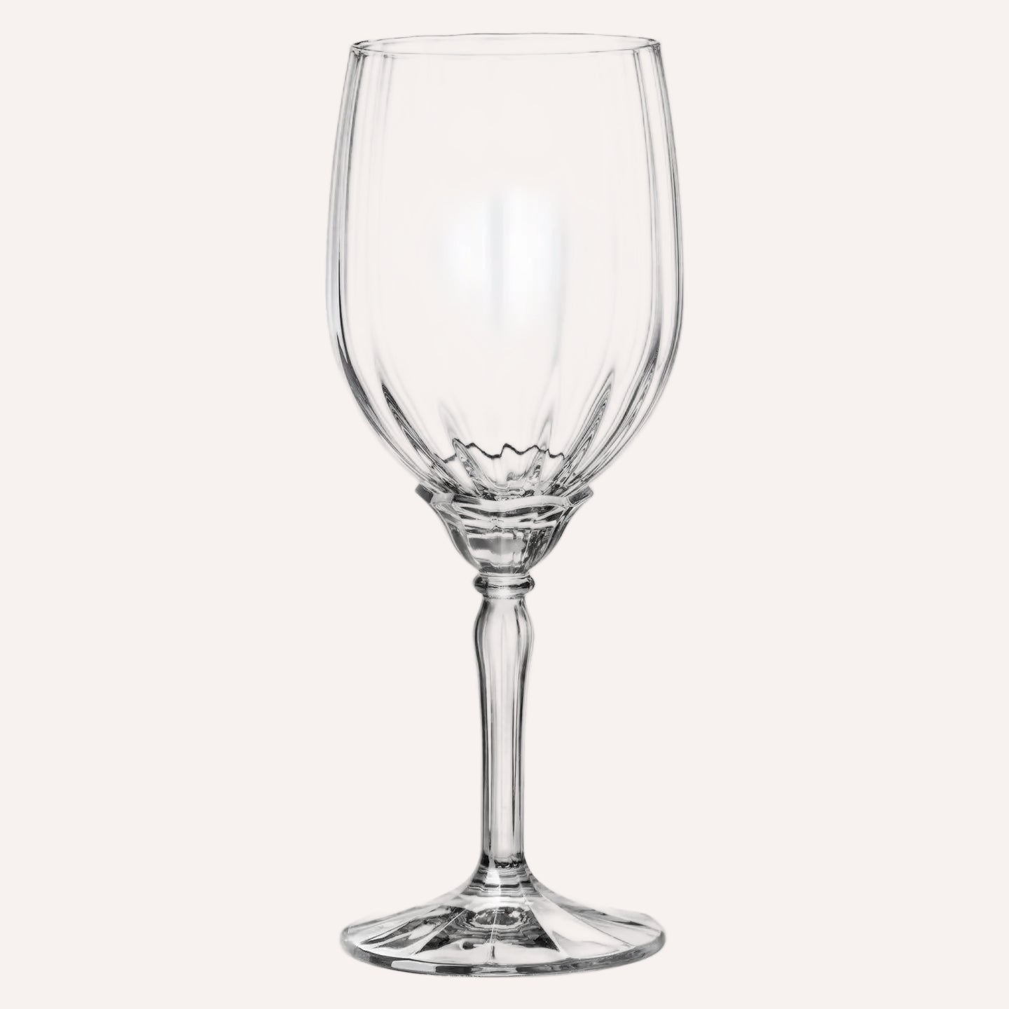 Florian Sculptural Wine Glass - By Bormioli Rocco