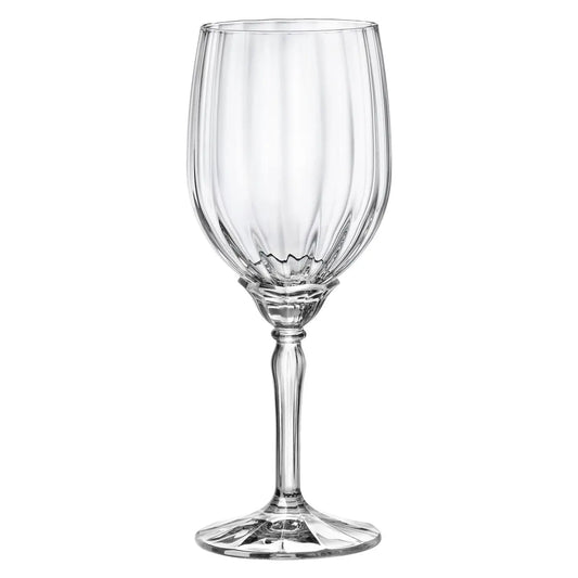 Florian Sculptural Wine Glass - By Bormioli Rocco