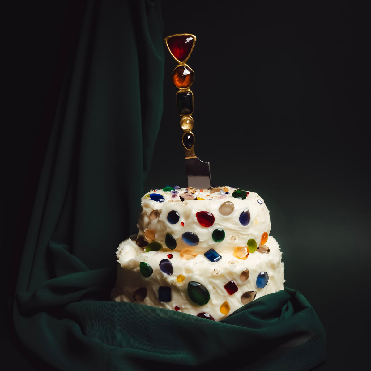 Gemstone Cake Serving Set