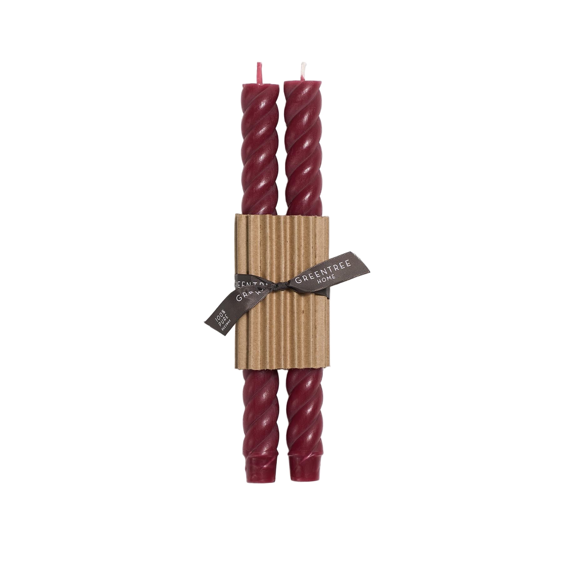 Greentree Home Candle Rope Tapers