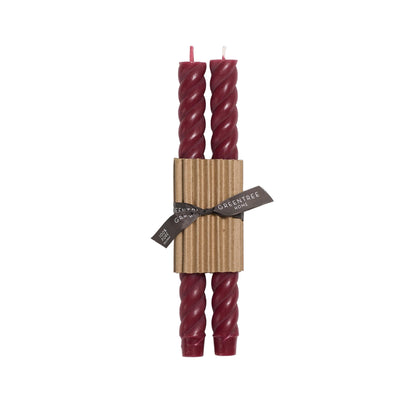 Greentree Home Candle Rope Tapers