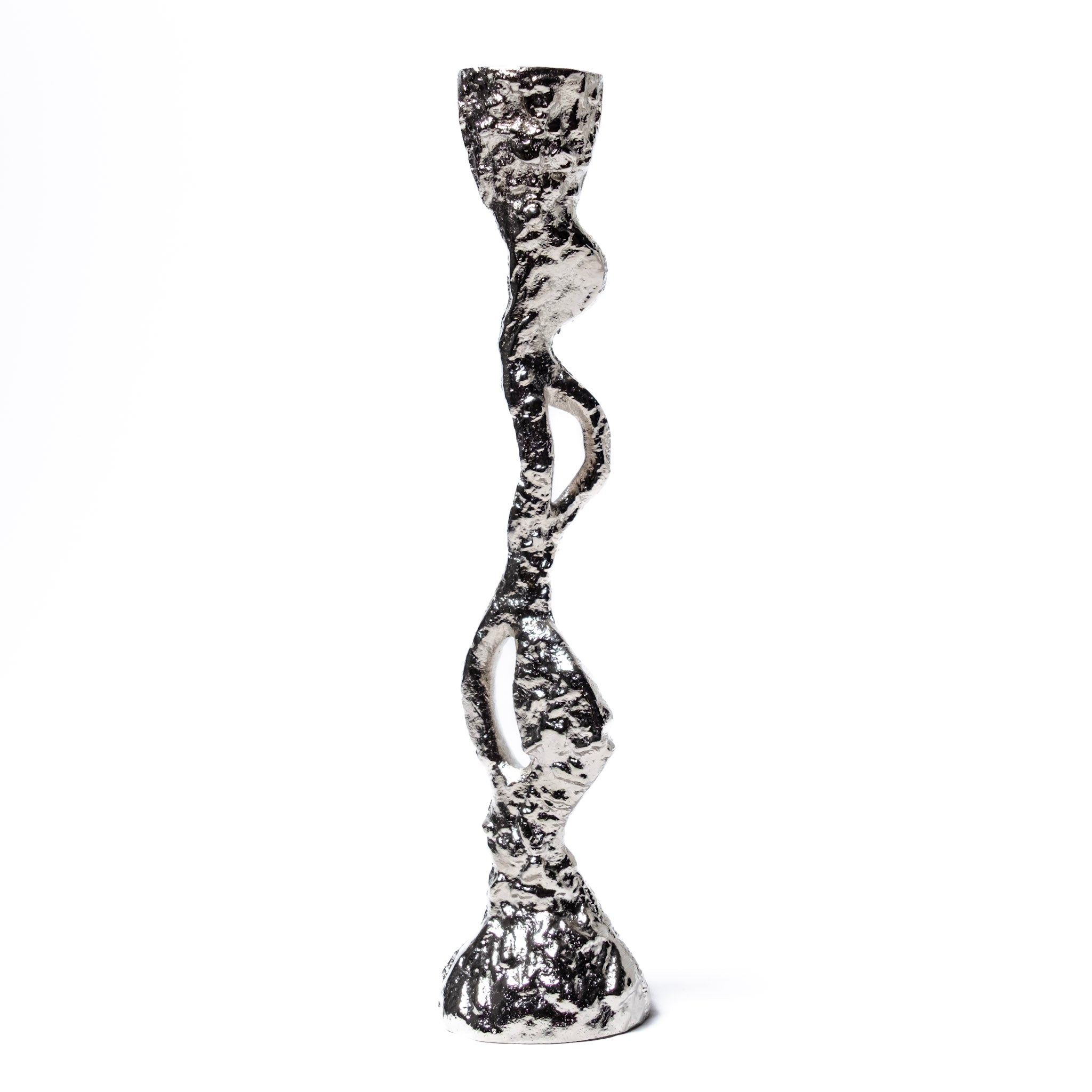 NEW: Seaworn Candlestick Holder 8"