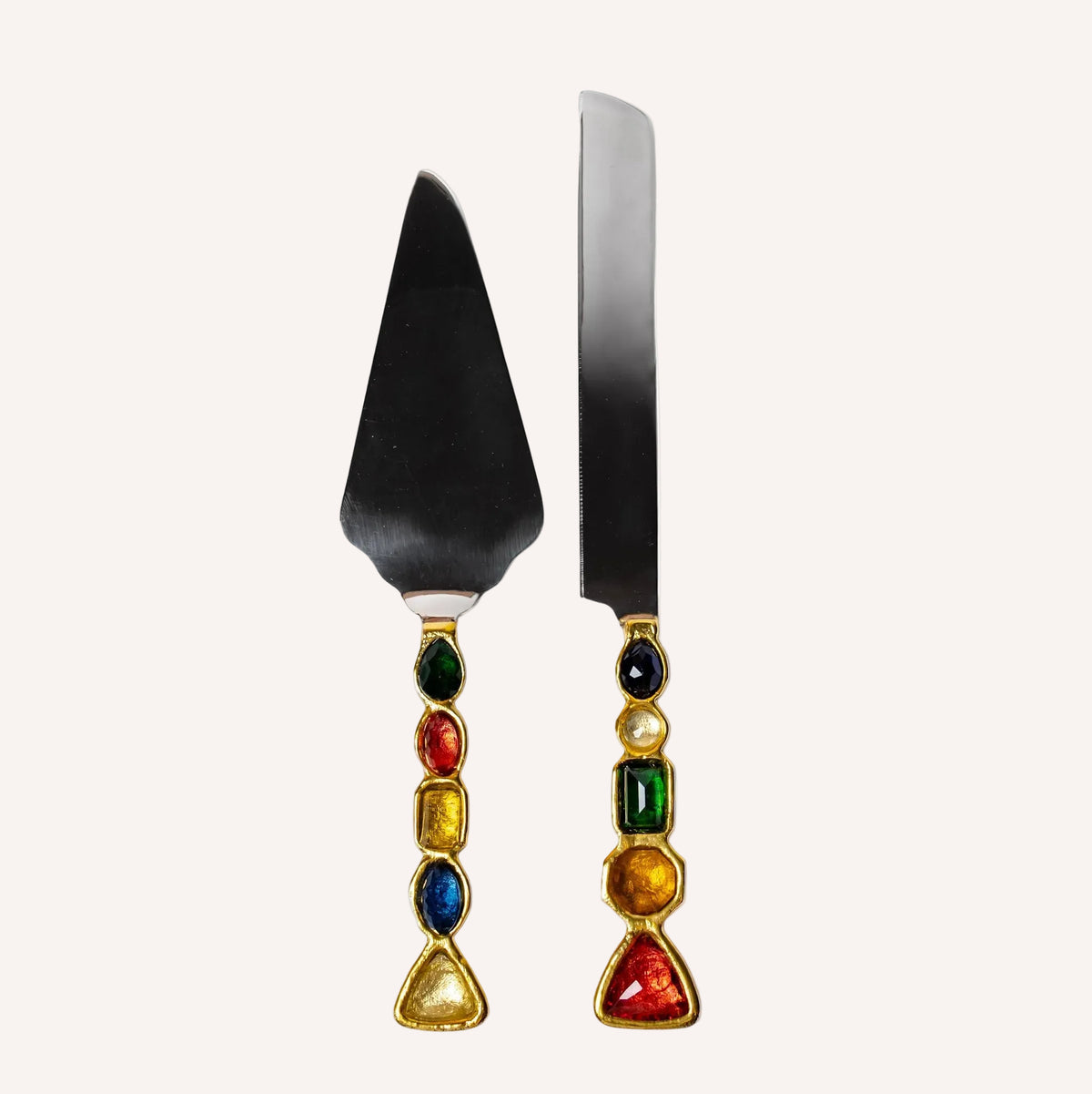 Gemstone Cake Serving Set