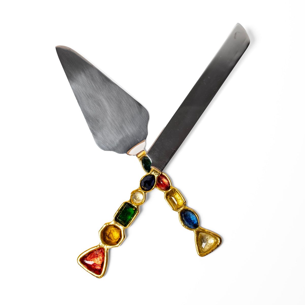 Gemstone Cake Serving Set