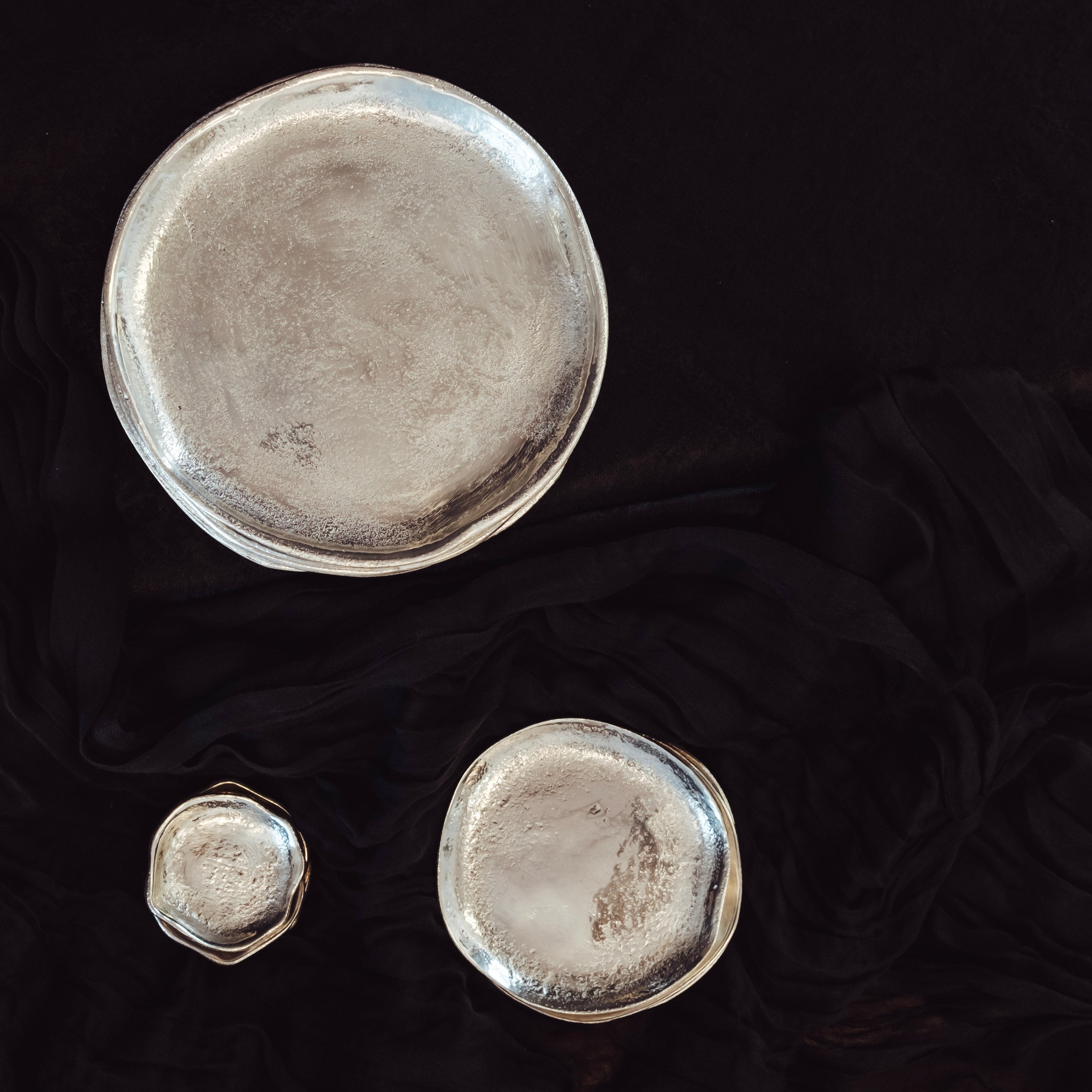 Olive Pit Dish- Chrome