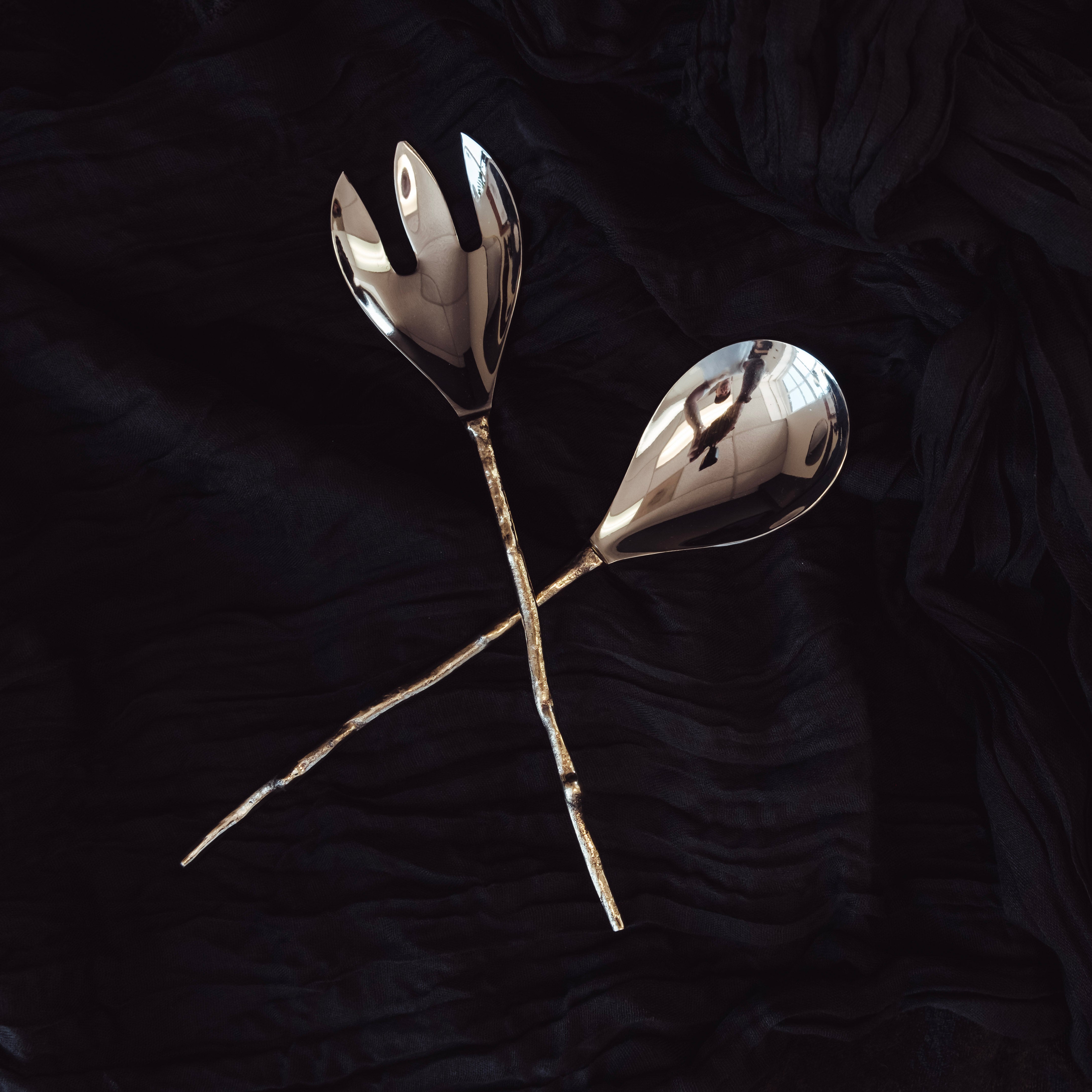 Olive Branch Serving Spoon Set