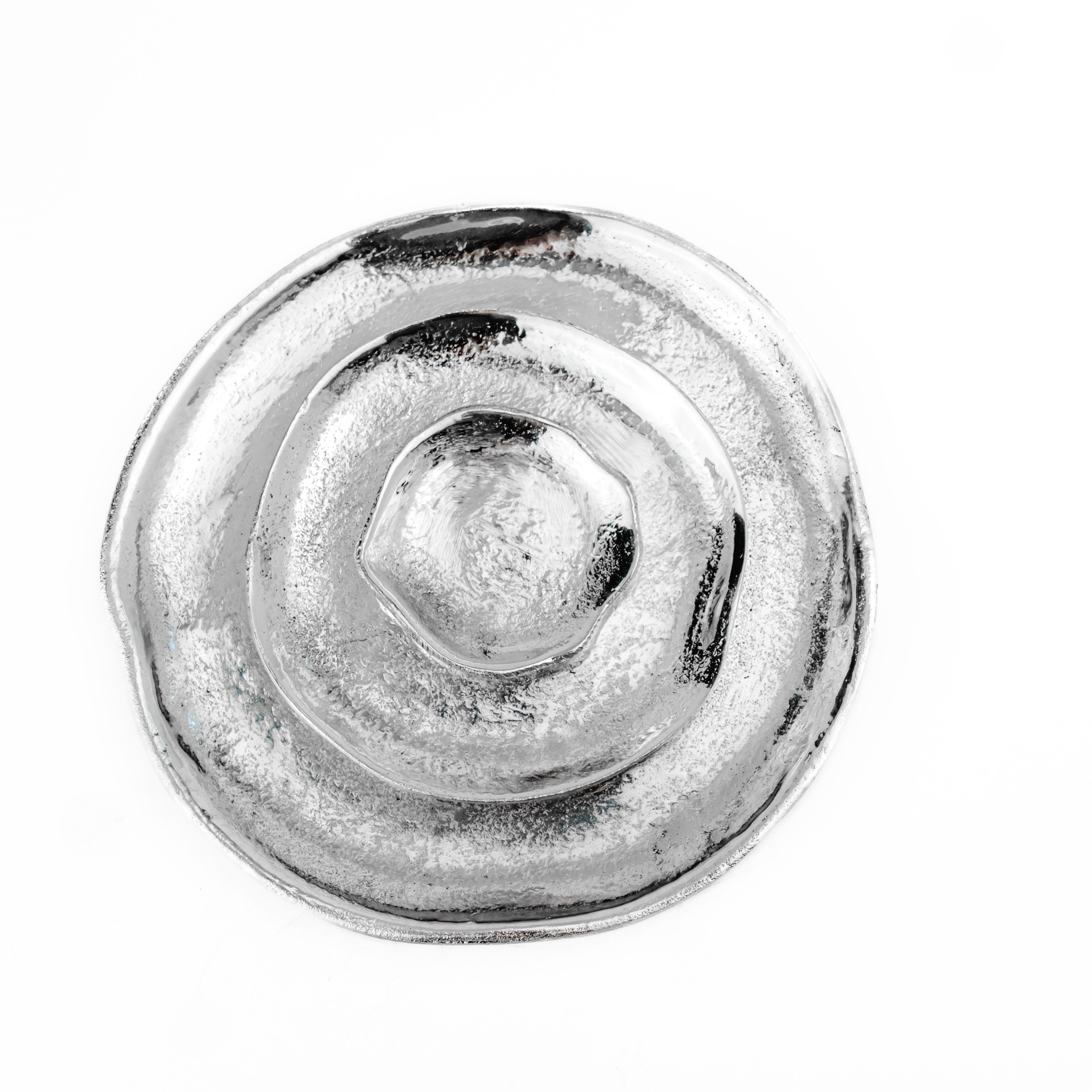 Olive Pit Dish- Chrome