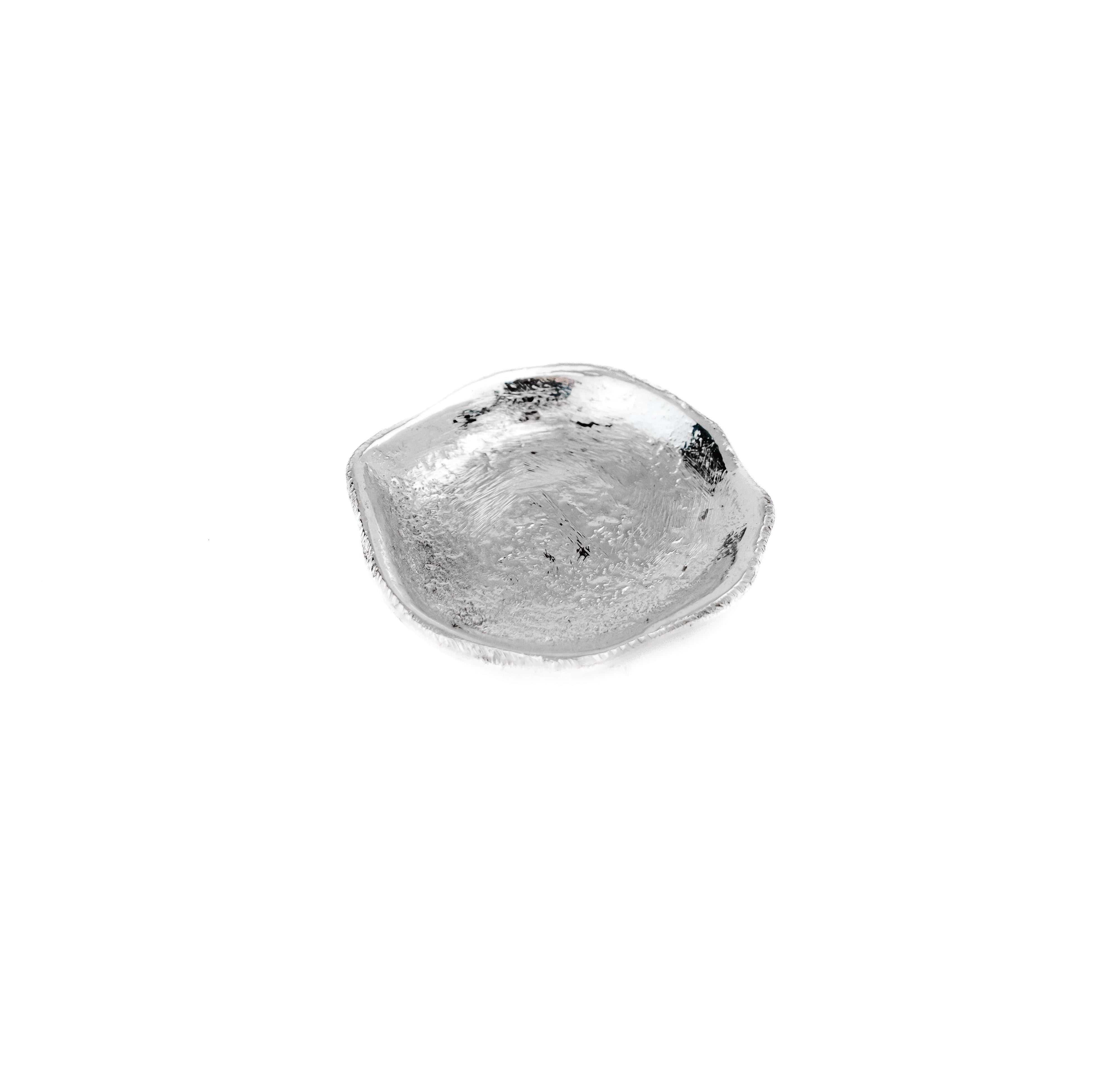 Olive Pit Dish- Chrome