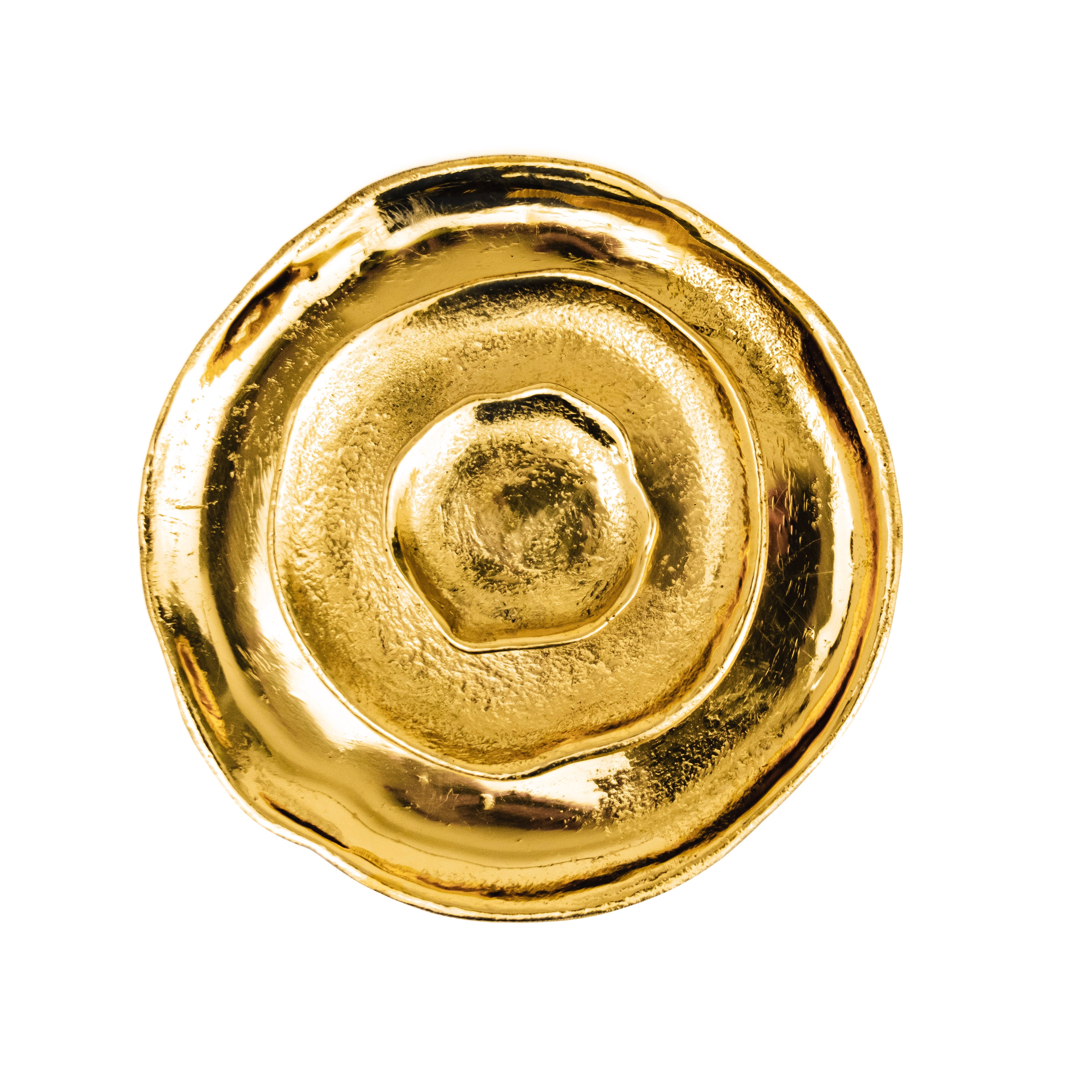 Olive Pit Dish- Brass