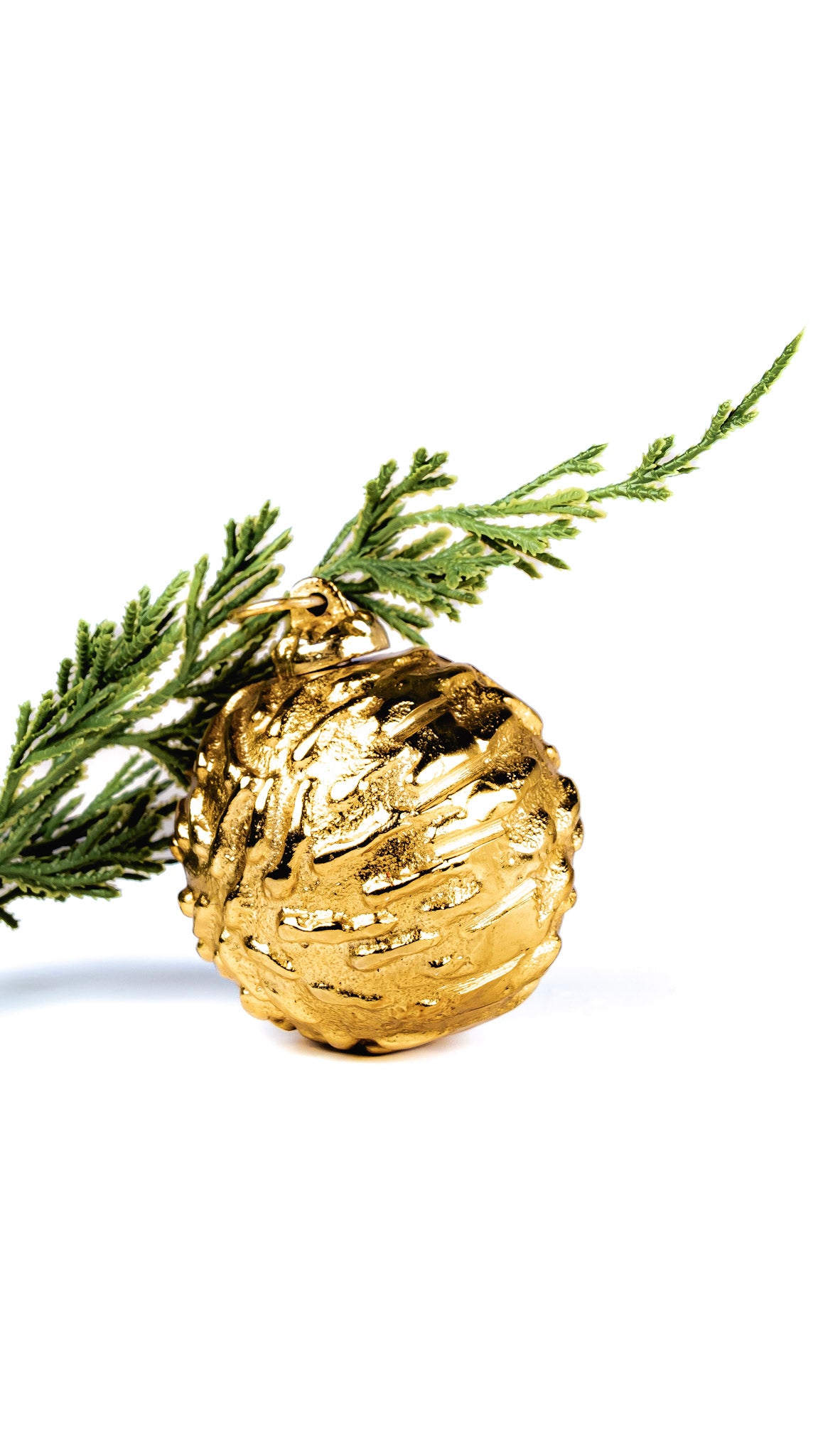 Sand Drip Round Ornament