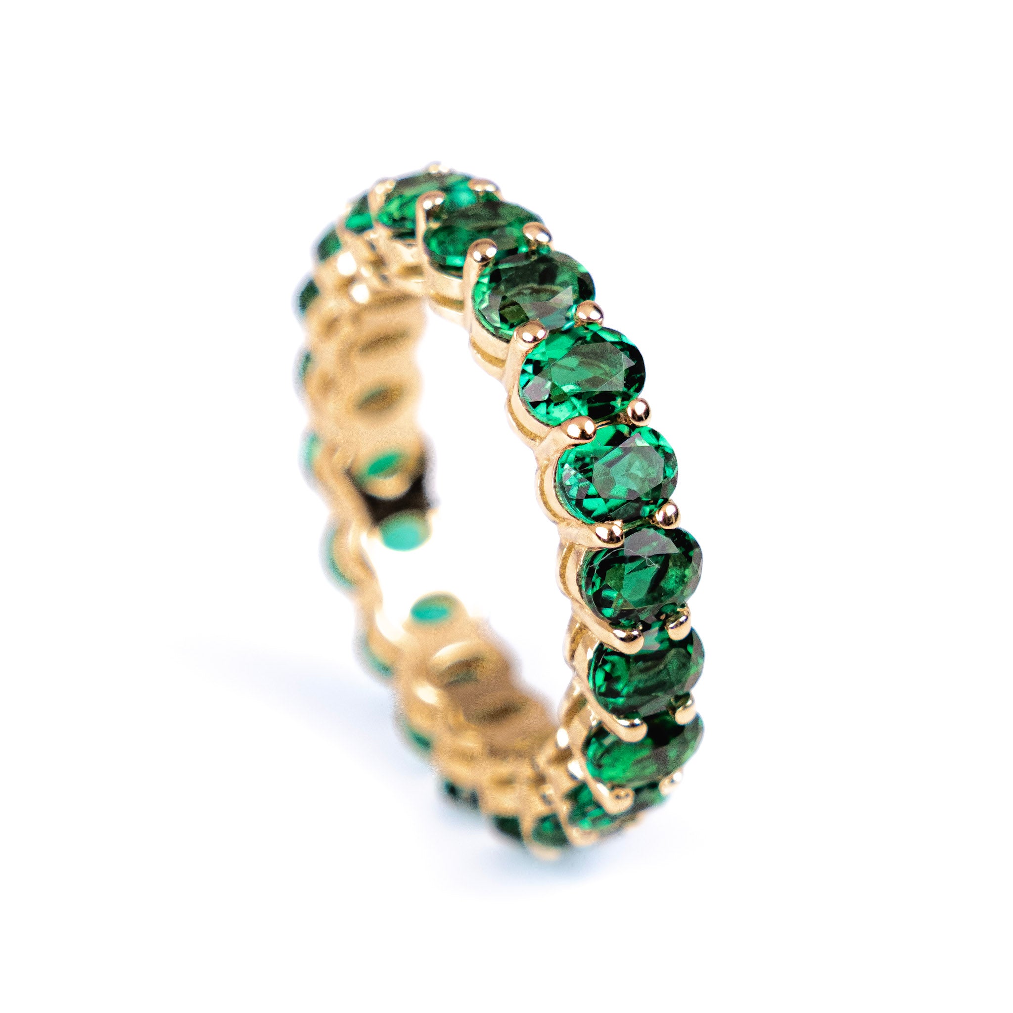 Emerald Eternity Band