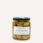 Paglione Olive Da Tavola Giganti Organic Giant Green Table Olives