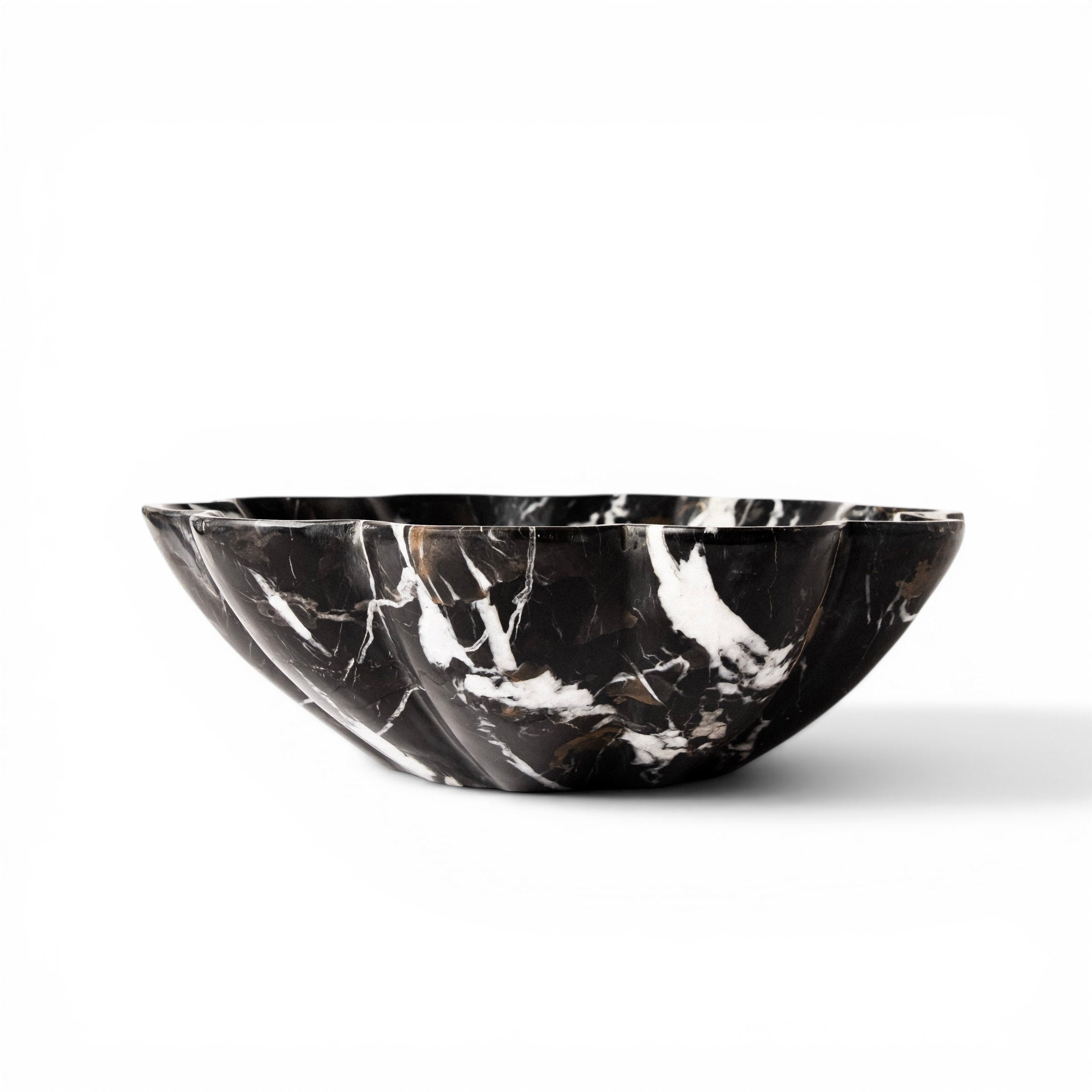 Onyx Fluted Bowl #2