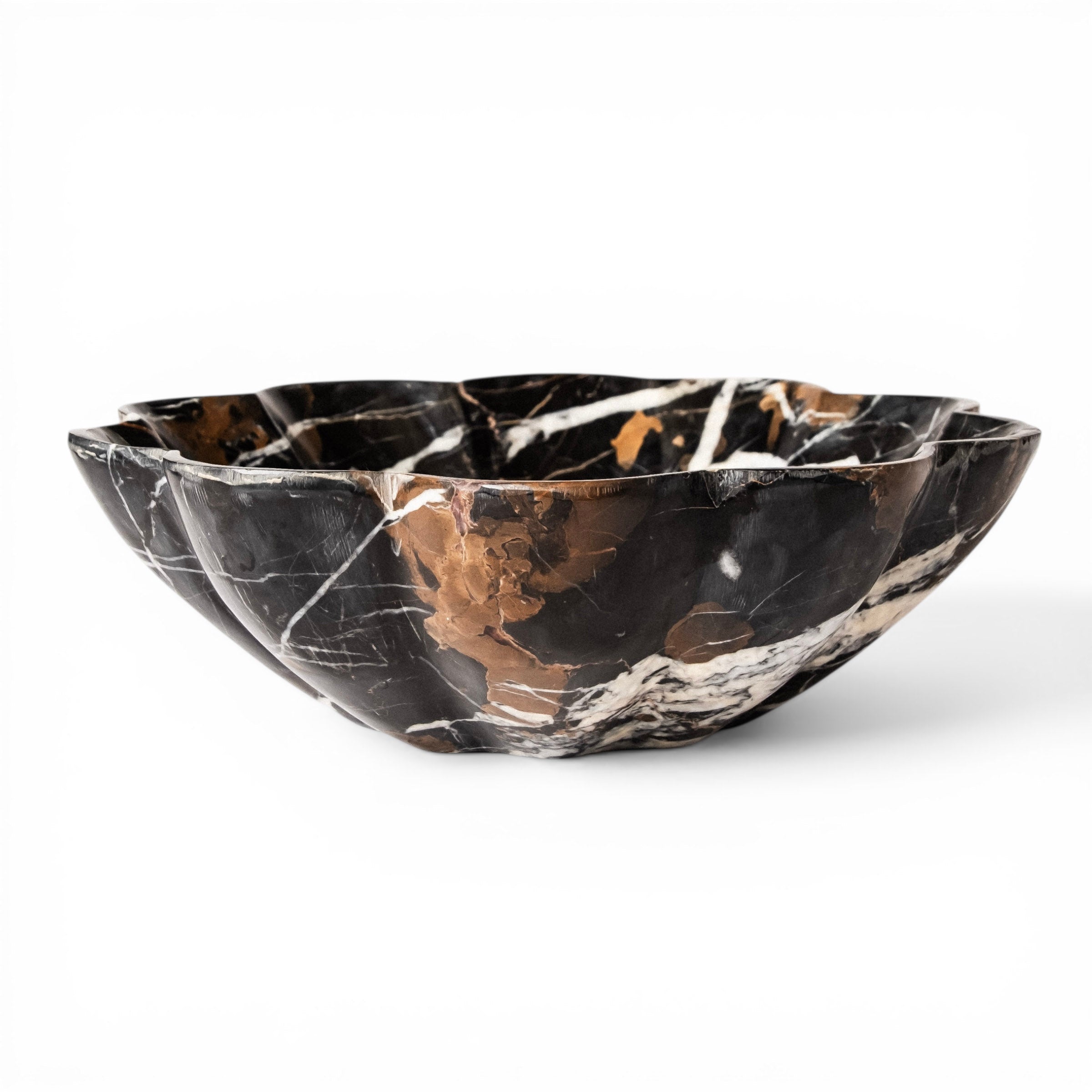 Onyx Fluted Bowl #1