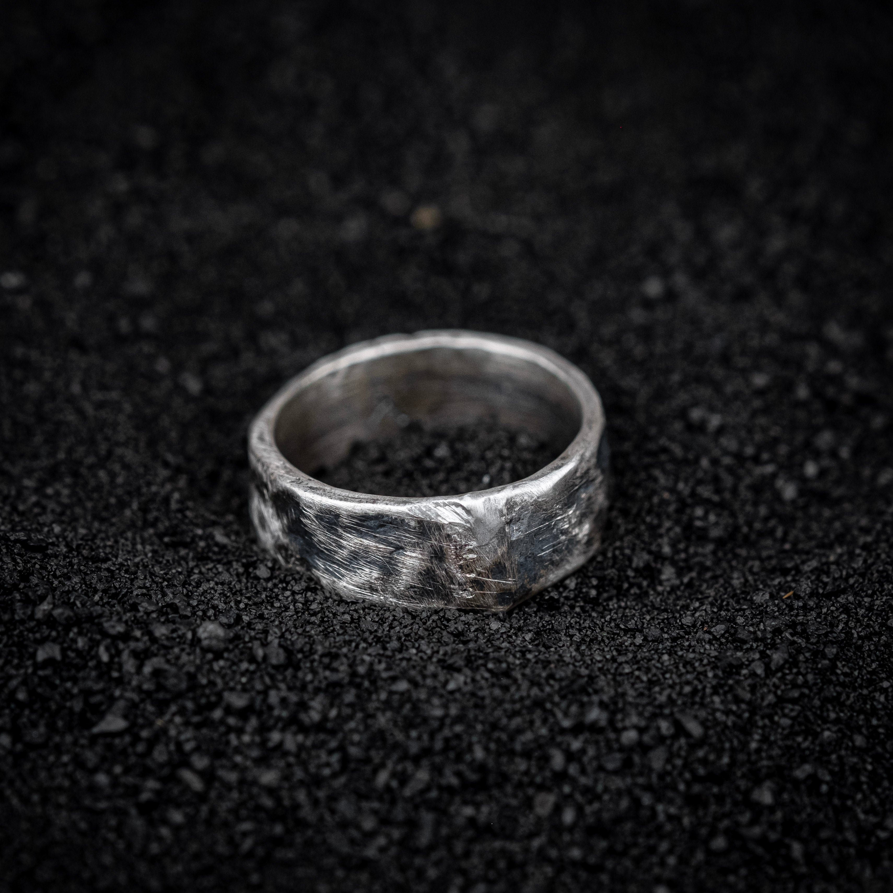 Silver Seaworn Band