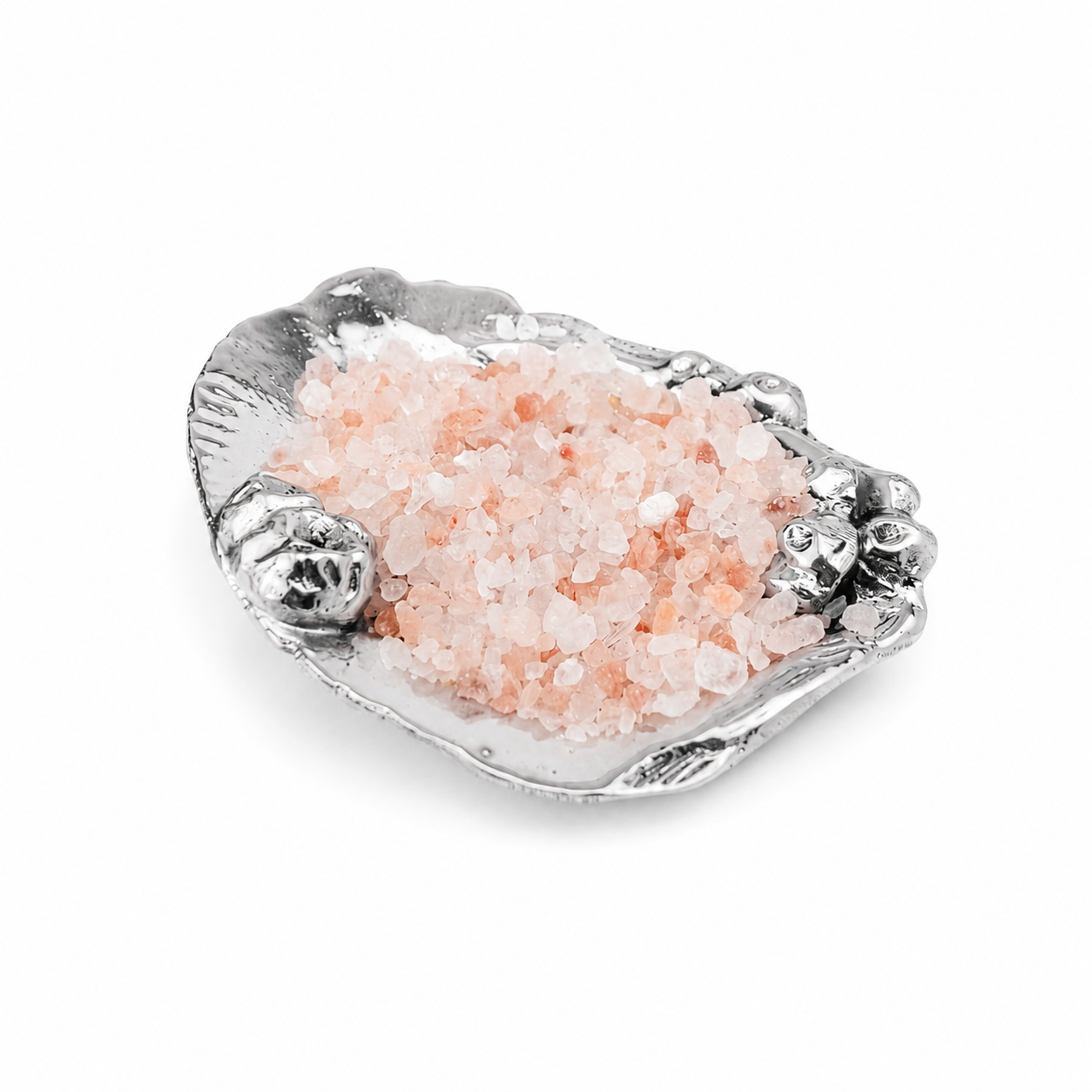 Barnacle Salt Dish- Silver