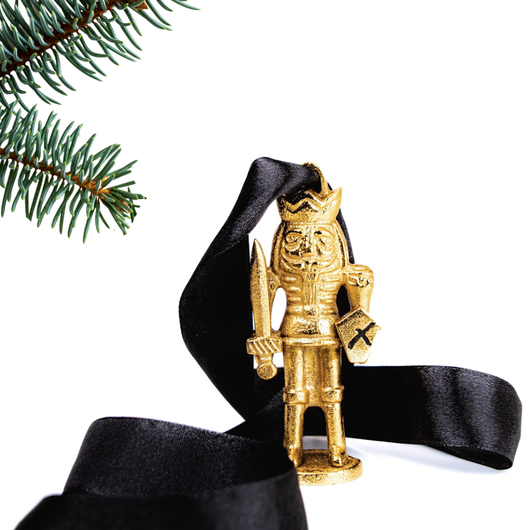 Shelton Metal Nutcracker Ornament