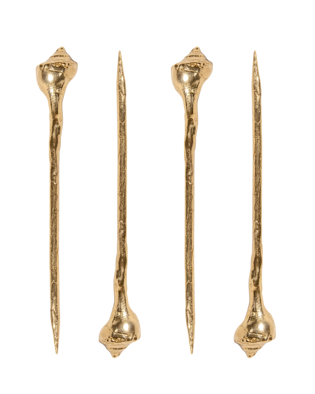 NEW: Whelk Shell Cocktail Pick Set