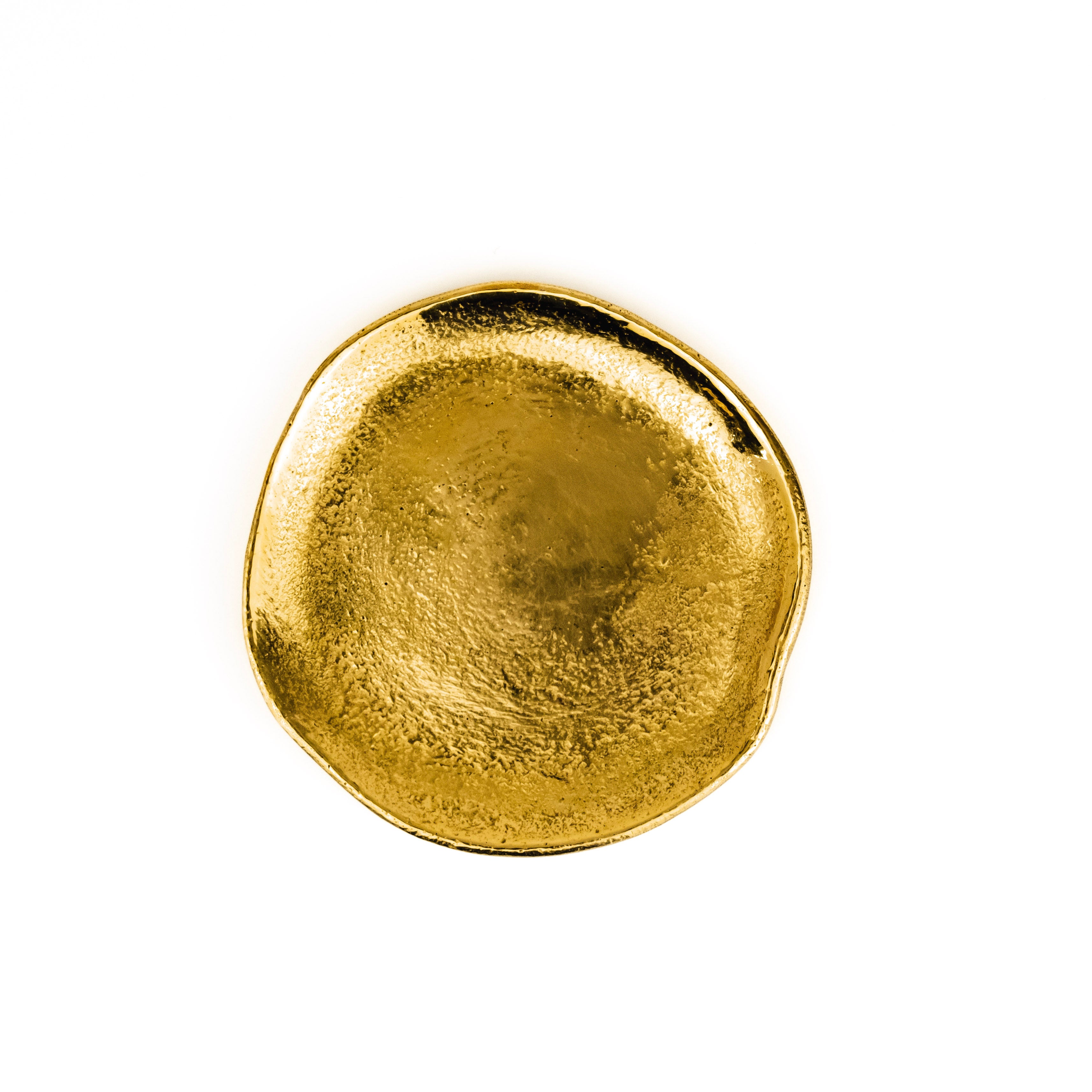 Salad Plate- Brass