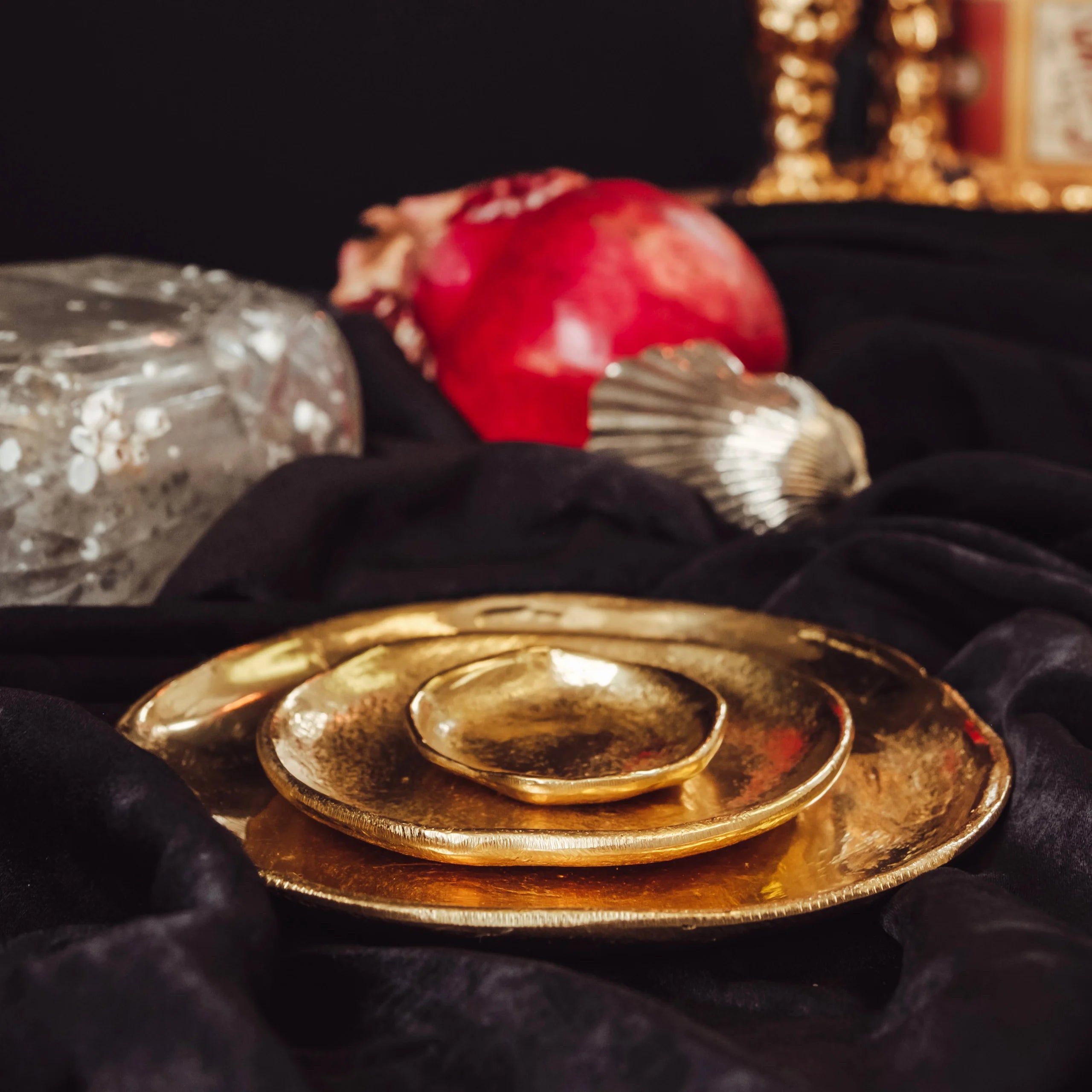Salad Plate- Brass