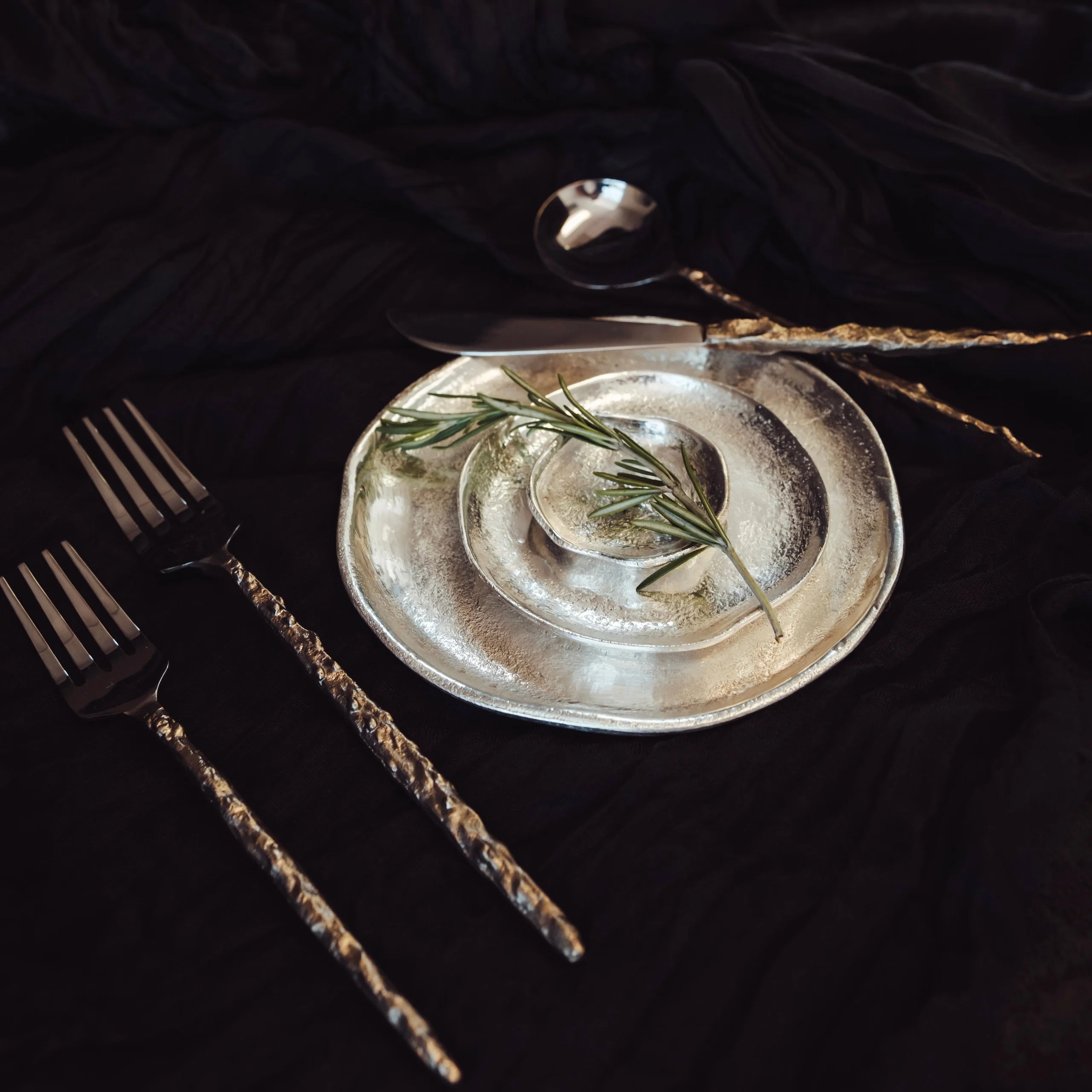 Salad Plate- Chrome