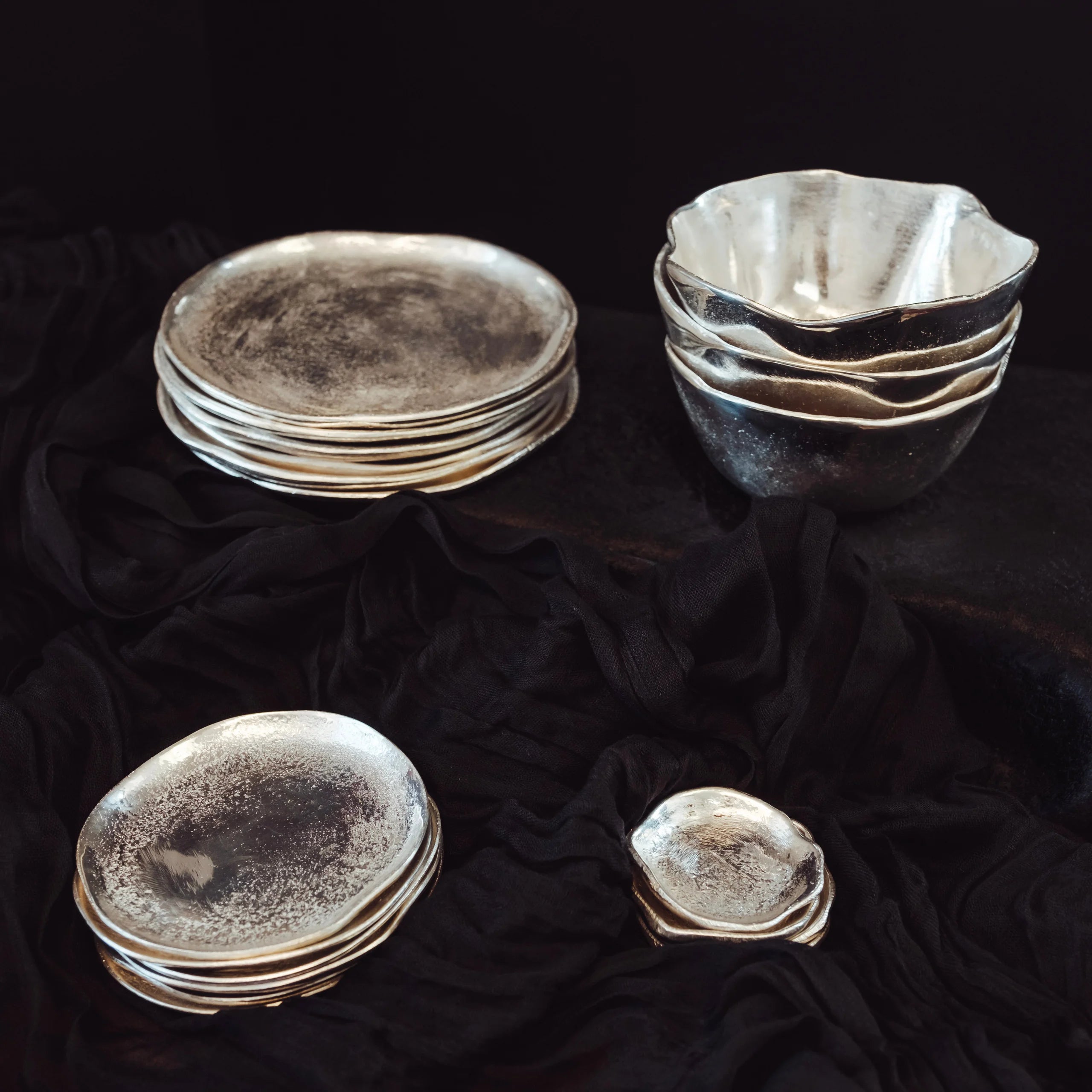 Aperitivo Plate- Chrome
