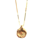 Custom Fingerprint Coin Necklace