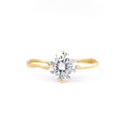 Moissanite Seas Ring