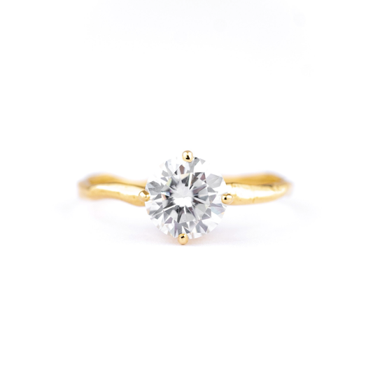 Moissanite Seas Ring