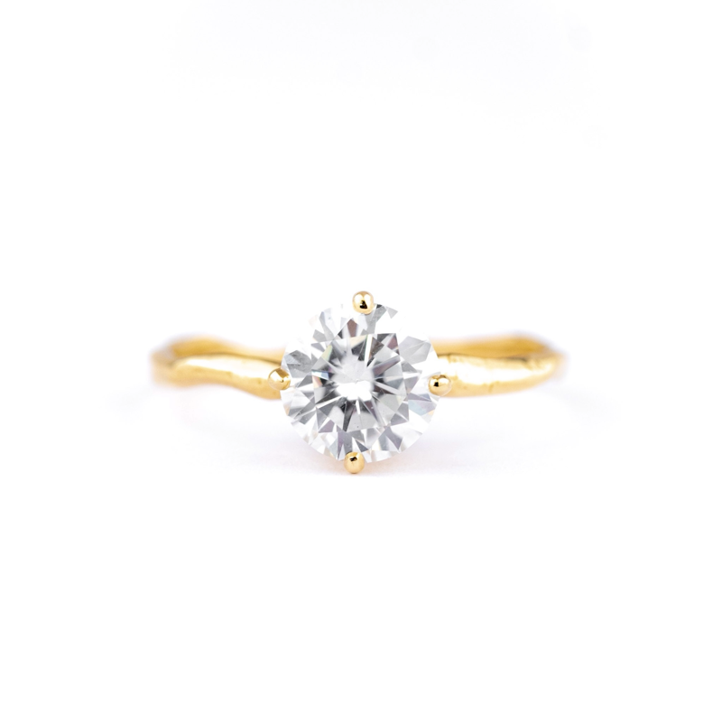 Moissanite Seas Ring