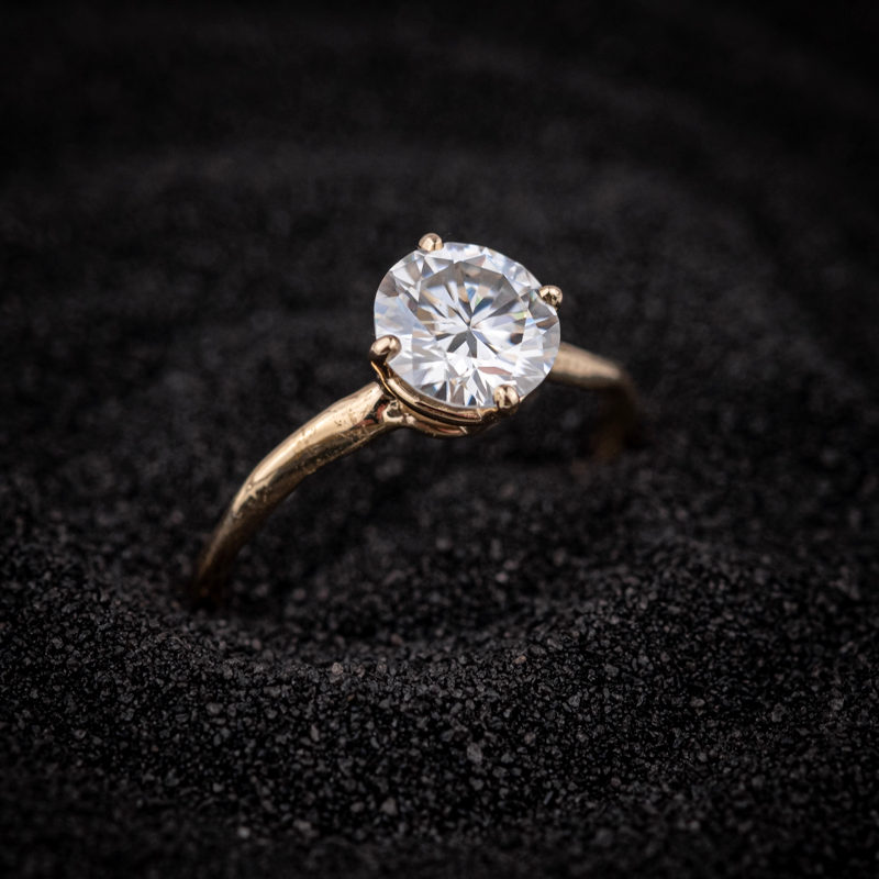 Moissanite Seas Ring