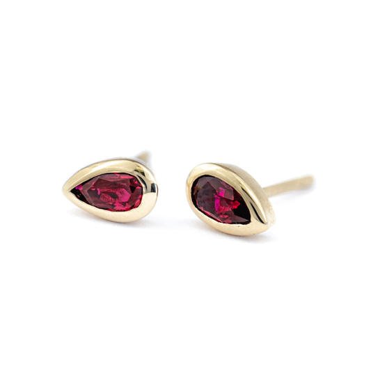 Marea Ruby Studs
