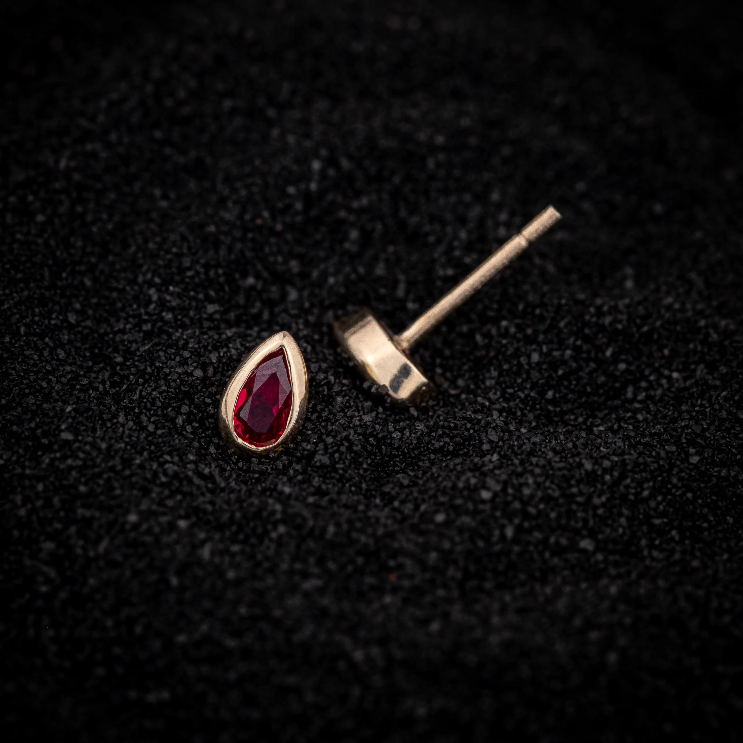 Marea Ruby Studs