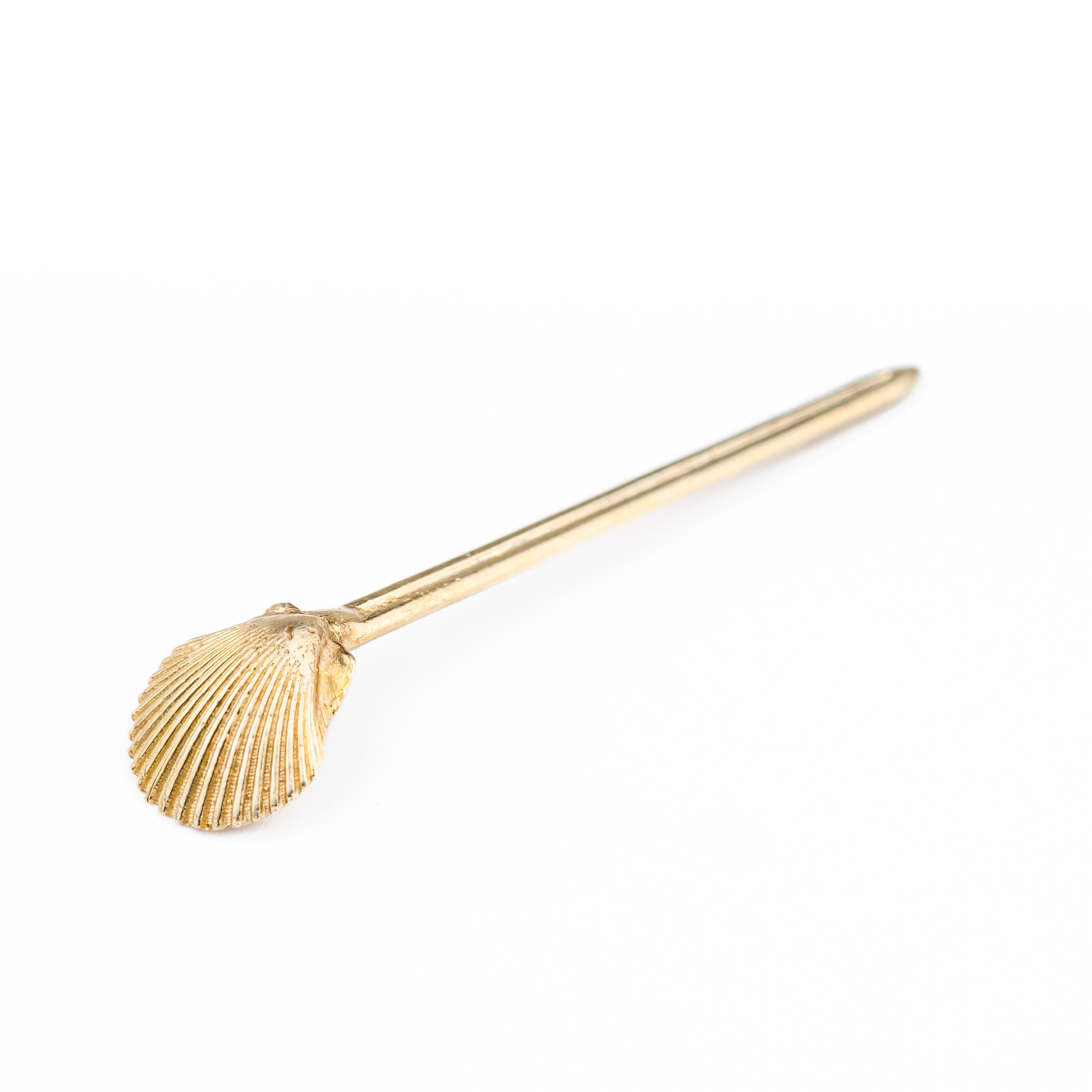 Shell Picks: Brass- Set of 4