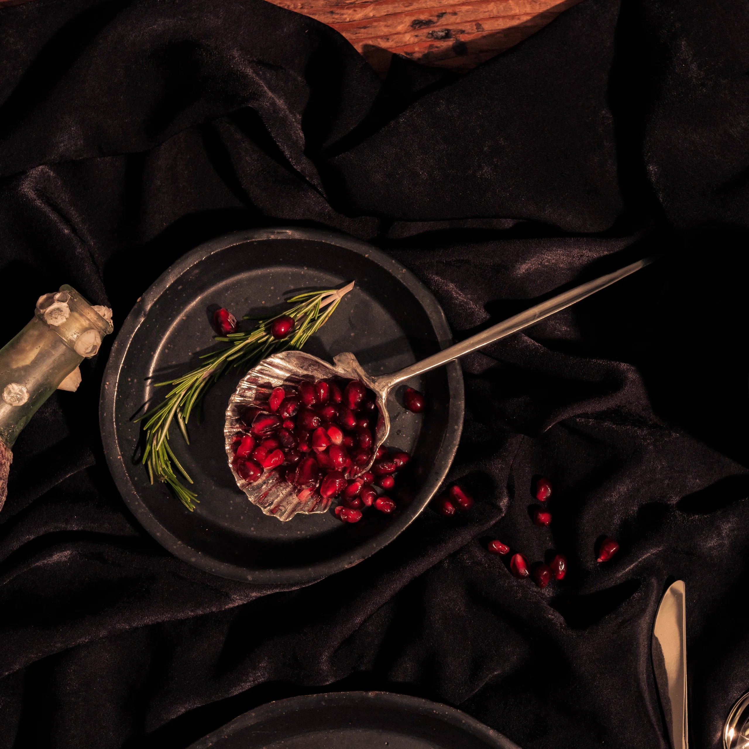 Shell Serving Spoon - Stainless Steel