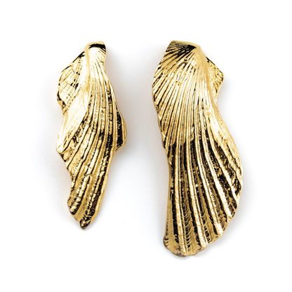 Gold Sea Earrings