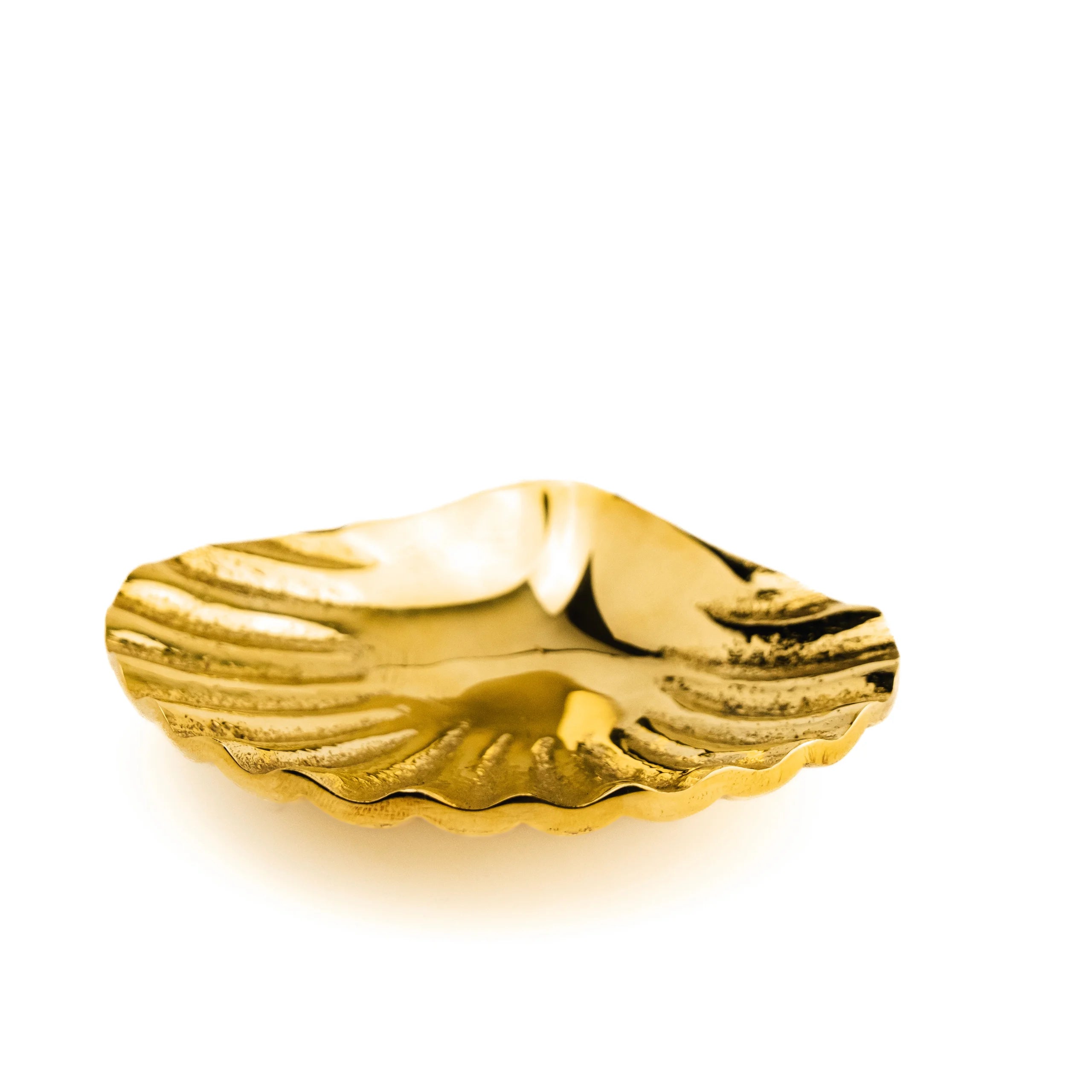 Small Shell Dish- Brass