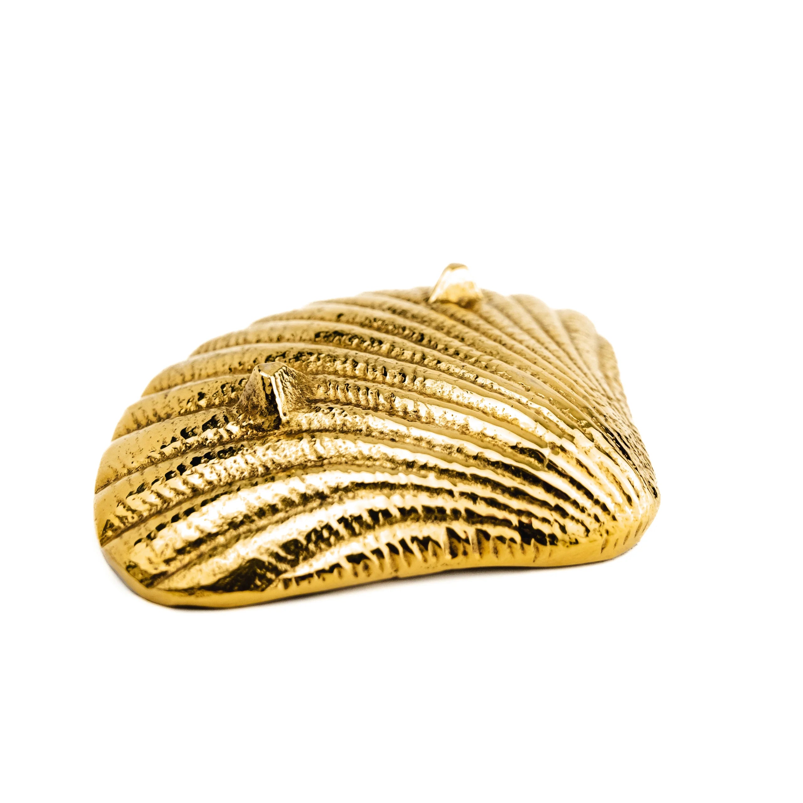 Small Shell Dish- Brass